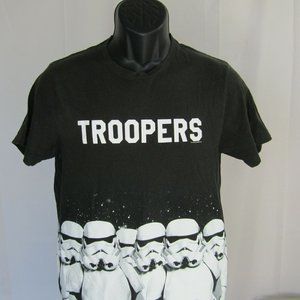 Old Navy Star Wars Stormtrooper Black and White T-Shirt Men's Small